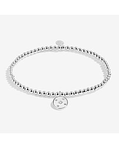 Joma Jewellery A Little 'Three Generations' Bracelet In Silver, Gold, And Rose Gold Plating